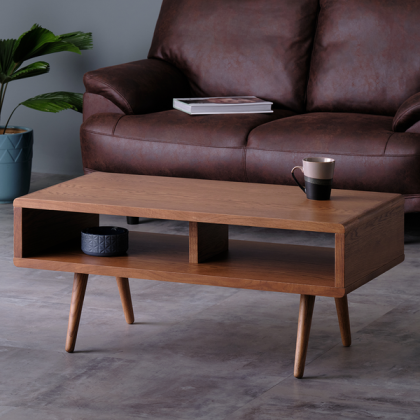 BÀN SOFA HIKARI 95 GỖ OAK – MBR